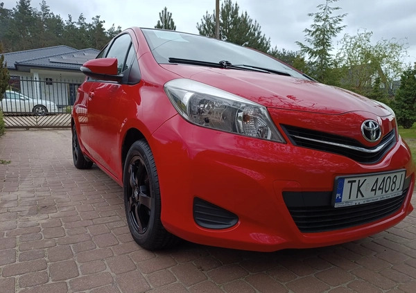 Toyota Yaris cena 29900 przebieg: 123000, rok produkcji 2012 z Golczewo małe 232